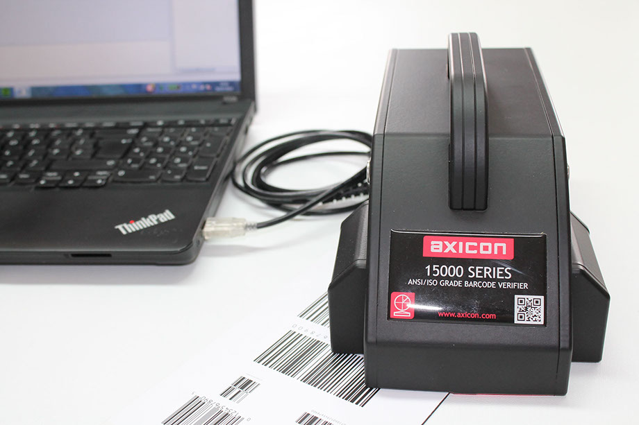 Axicon 15000 barcode verifier