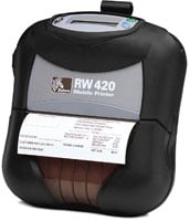 Zebra RW420 mobile printer