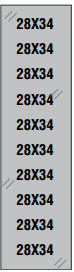 BCI WS3035 Labels