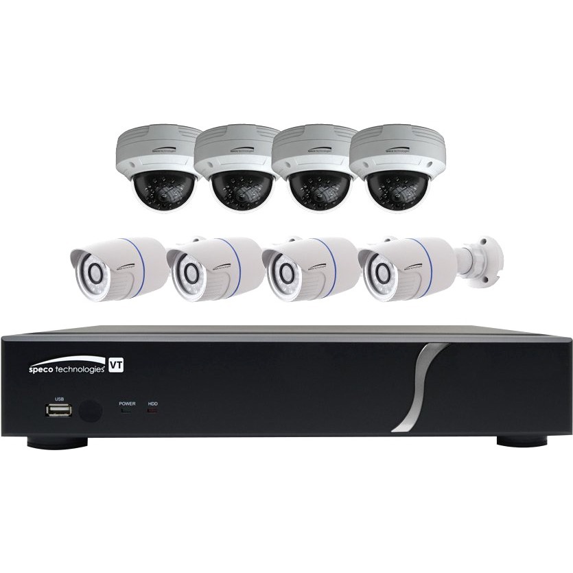 Speco ZIPT8BD2 Network Video Recorder