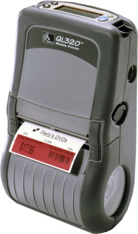Zebra Q3D-LUBA0001-01 Portable Barcode Printer