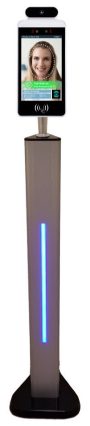 Barcodes Temperature Screening Kiosk ULCD Data Terminal - Barcodesinc.com