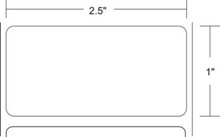Honeywell E06170 Barcode Label