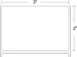 SATO 54SX01006 Barcode Label