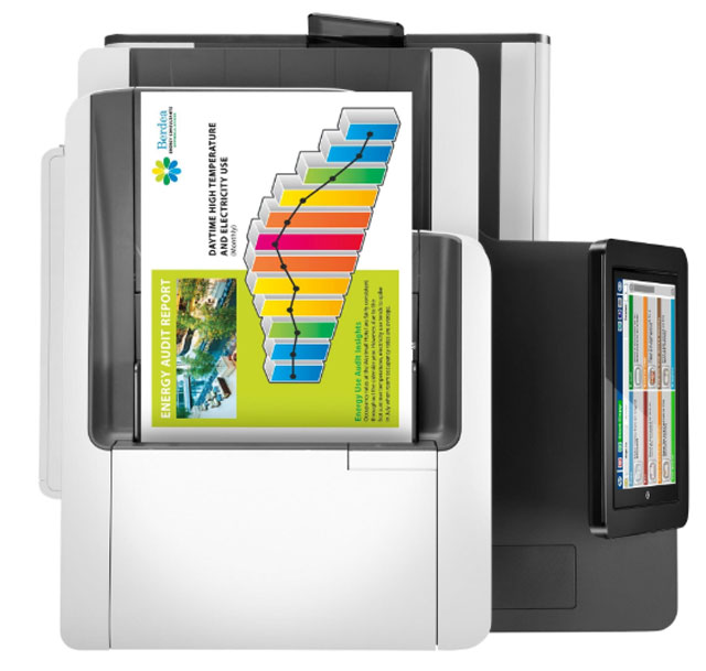 HP PageWide Enterprise Color 586f Multifunction Printer - Big