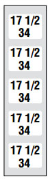 BCI SSCS-14533 Labels