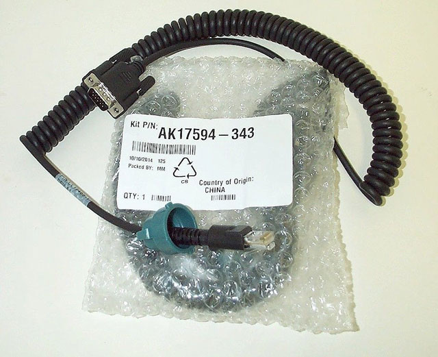 Zebra AK17594-343 Cables, Connectors, and Adapters