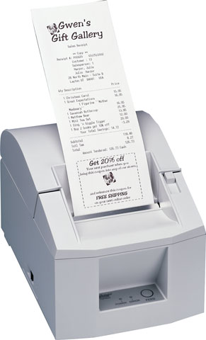 Star TSP643C-24GRY Receipt Printer