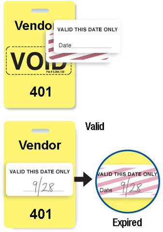 Brady 6535 Access Control Cards