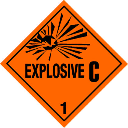 Warning D3 Shipping Labels