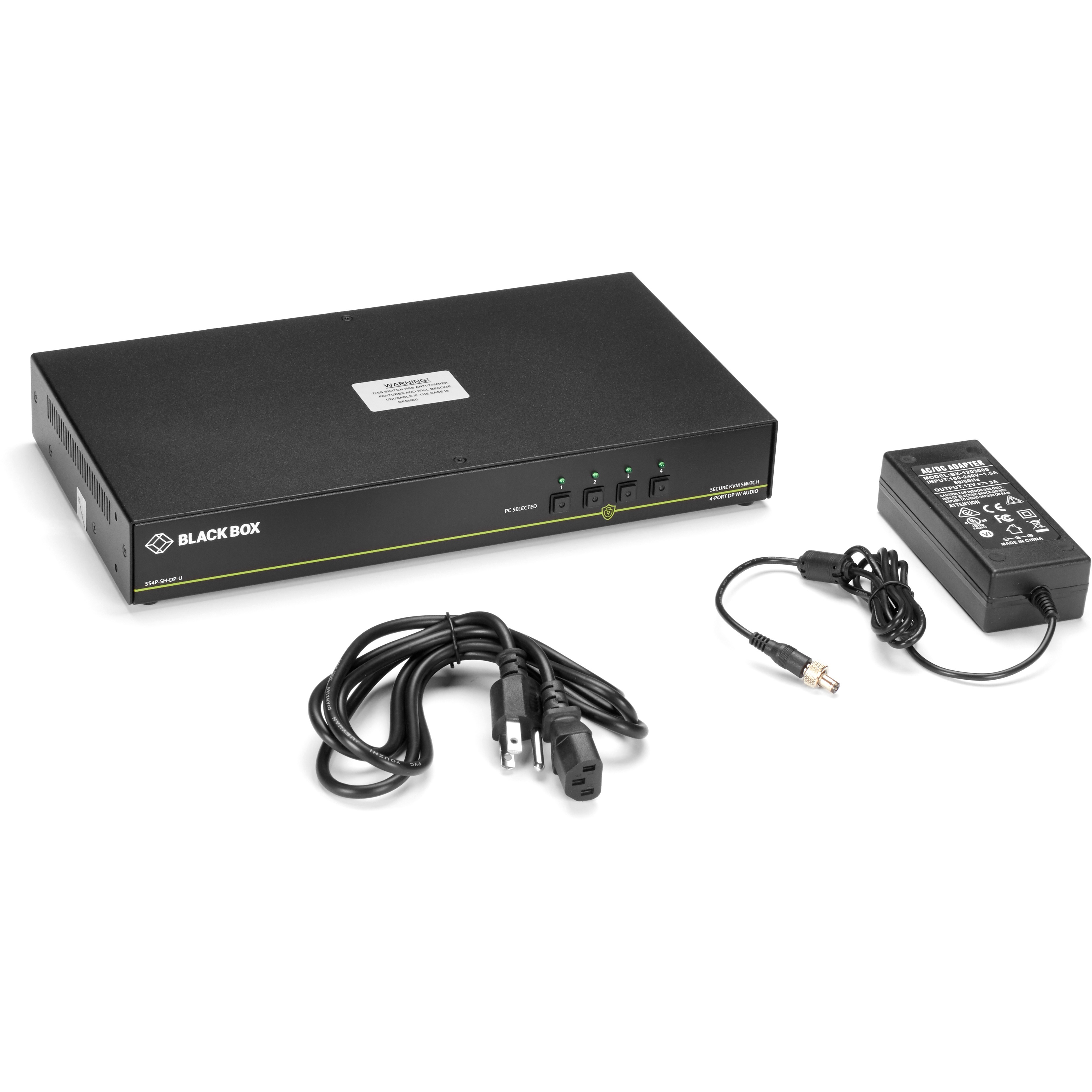 Black Box NIAP 3.0 セキュア 2ポート シングルヘッド DisplayPort KVMスイッチ - 2コンピューター - 1ローカル(S)ユーザー - 3840 x 2160-4 x U Amazon | Black Box Niap 3.0 セキュア 2ポート シングルヘッド