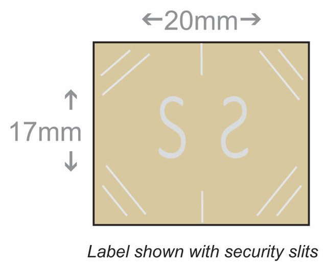 BCI LMN2017BU-1PS-CS Labels