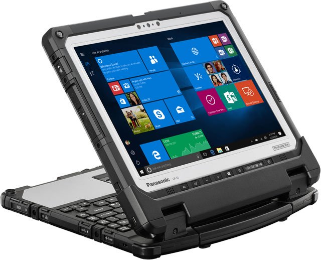 Panasonic CF-33DP-02KM Rugged Laptop Computer - Barcodesinc.com