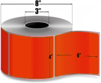 AirTrack® ATTFC-4-6-1000-0R Barcode Label
