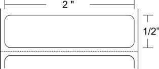 Zebra 10002622 Barcode Label
