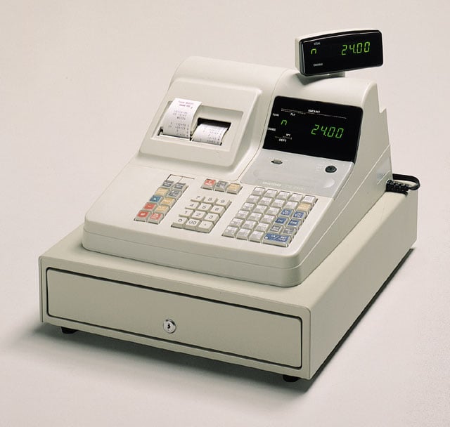Casio CE-2400 Cash Register - Barcodesinc.com