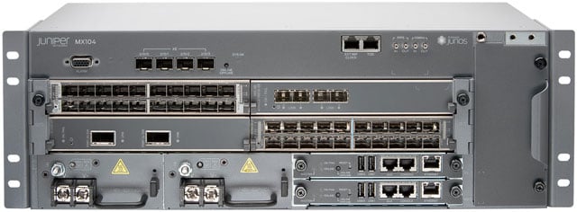 Juniper Networks MX104-MX5-DC Wireless Router