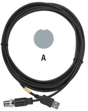 Zebra CBL-USBACLT035-M12 Cables, Connectors, and Adapters