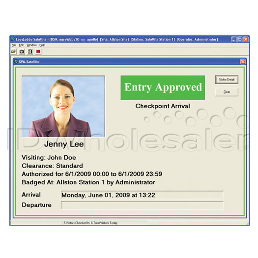 HID EL-96200-SAT Lobby & Visitor Software