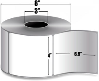 Honeywell E04204 Barcode Label
