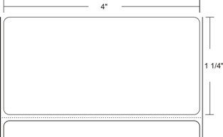 Zebra 800264-125 Barcode Label