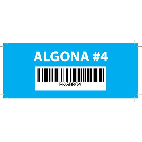 AirTrack 15X4-TT-BLU-ALGONA Labels