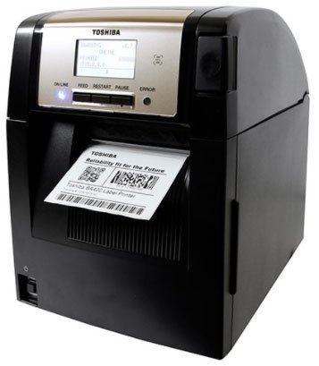 Toshiba BA420TGS12QMSM0C Barcode Label Printer
