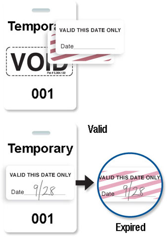 Brady 6551 Access Control Cards