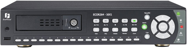 EverFocus ECOR264-16X1R/2T Surveillance DVR