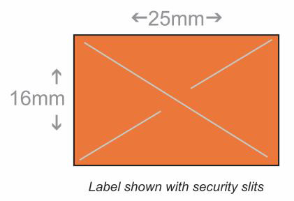 BCI LGG2516FR-1PS-CS Labels