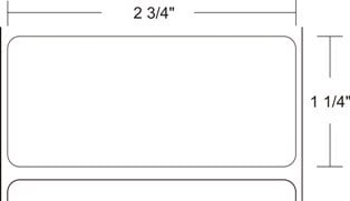 Zebra 10011701-R Barcode Label