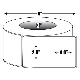 AirTrack® AiRT-2-4-1500-3-R Barcode Label