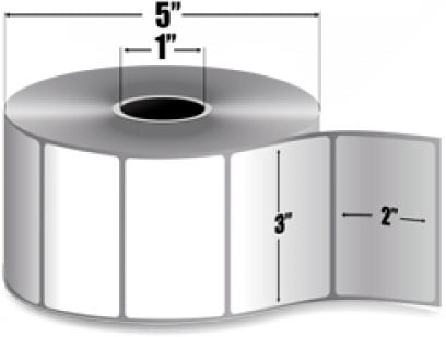 AirTrack® AT3200TW-3-2-1330-1-R Barcode Label