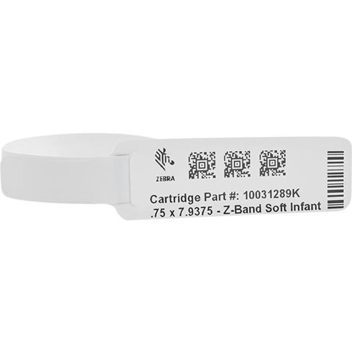 Zebra 10031289K Wristbands Barcodes Inc.