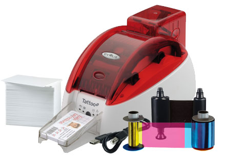 Evolis TTO201FRU-00000-TVC ID Card Printer System