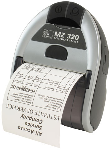Amazon.com: Zebra MZ320 Portable Bluetooth Wireless Printer