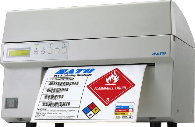 SATO WM1002021 Barcode Label Printer