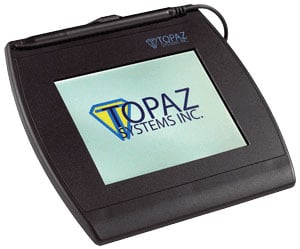 Topaz T-LBK57GC-BTB1-R Signature Pad