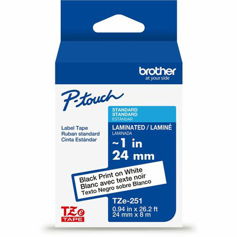 Brother TZE251G Labeling Tape