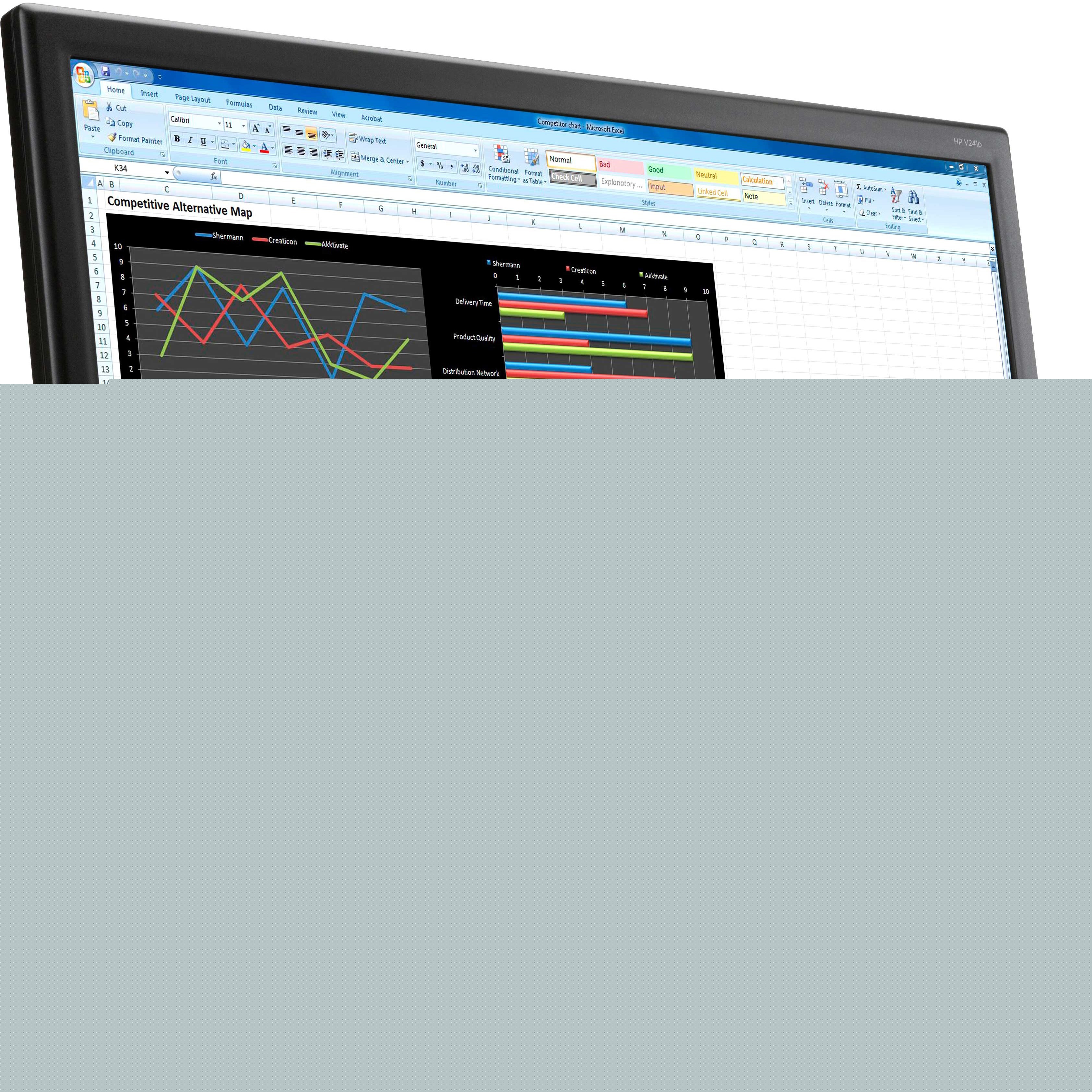 HP K0Q34A6#ABA Monitor