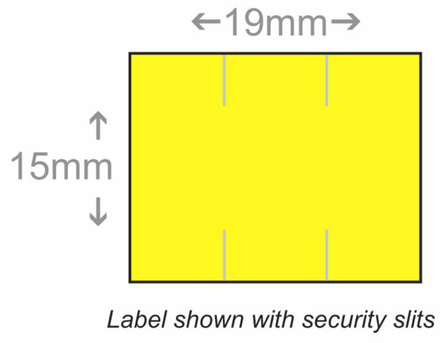 BCI LMN1519Y-1PS-SL Labels