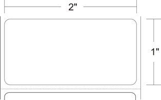 Honeywell E25764 Barcode Label