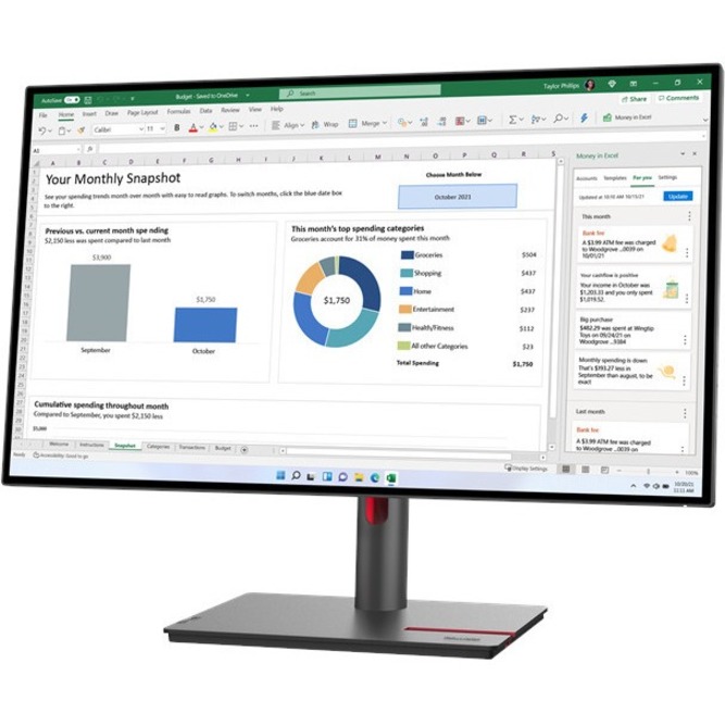 Lenovo 63A1ZAR1US Monitor