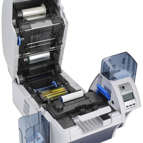Zebra Z84-000C0000US00 ID Card Printer - Barcodesinc.com