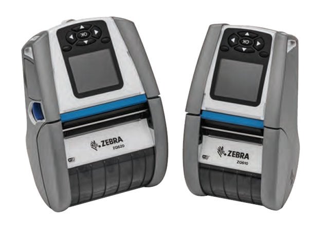 Zebra ZQ62-HUWA000-00 Portable Barcode Printer - Barcodesinc.com