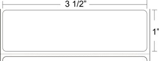 BCI TT350100P Barcode Label