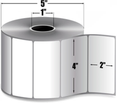 AirTrack® AiRT-4-2-735-1 Barcode Label