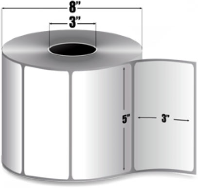 BCI TT500300P Barcode Label