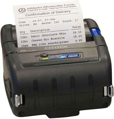 Citizen CMP-30IIUZ Portable Barcode Printer