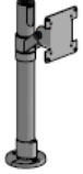 SpacePole SPV1101-FX-02 Accessory